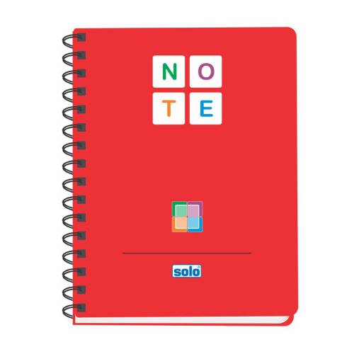 Solo NA578 Note Book 3 Color, Size: A5 (140 Pages)