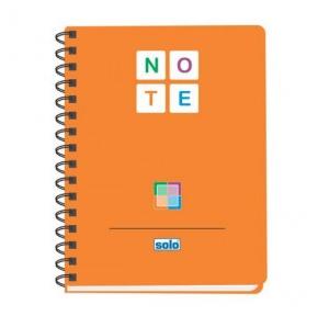 Solo NB578 Note Book 3 Color, Size: B5 (140 Pages)