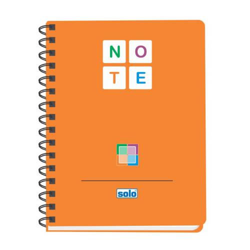 Solo NB578 Note Book 3 Color, Size: B5 (140 Pages)