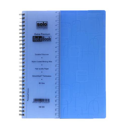 Solo NB506 Premium Note Book Square, Size: B5 (160 Pages)