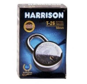 Harrison Steel Padlock Dia: 50mm, T-26