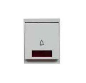 Alemac Axor 6A Bell Push With Indicator (White), 810