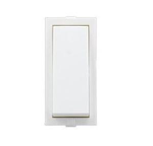 Alemac Axor 6A 1 Way Switch (White), 801