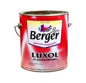 Berger Luxol High Gloss Enamel Paint 20 Ltr Red Oxide