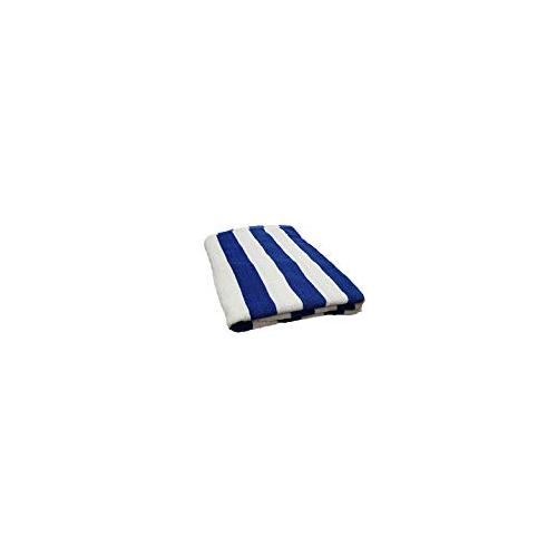 pool towel Blue - White