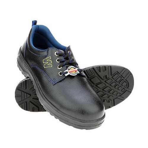 Liberty Warrior Low Ankle Black Safety Shoes, 98-01 MSSBA, Size: 12