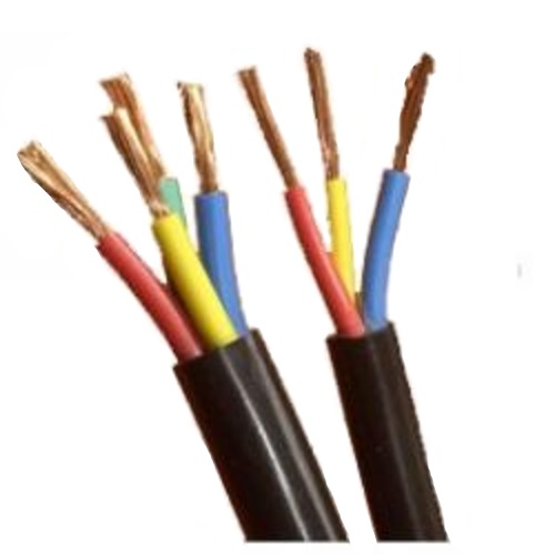 Ristacab PVC Insulated Four Core & PVC Sheathed Industrial Cable, 6 Sq mm, 100 mtr