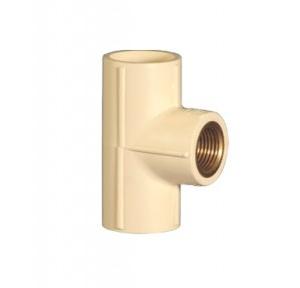 Supreme CPVC Female Threaded Tee MC9RTE3X1E (Brass), 20mm x 15mm