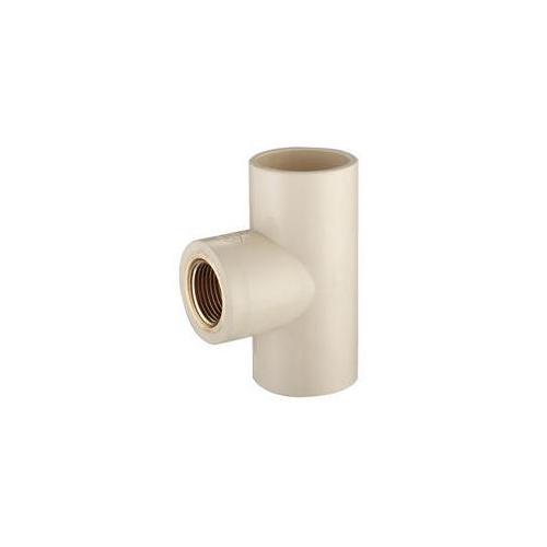 Star UPVC Brass Threaded Tee, Dia: 25 x 15 mm