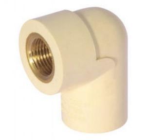 Prince Smartfit CPVC Female Threaded Elbow Brass, Dia: 1/2 Inch