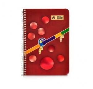 Lotus Spiral Notebook, Size: A4 (80 Pages)