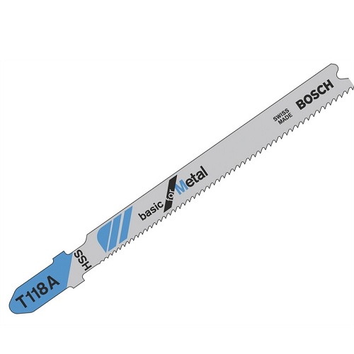 Bosch T118A100 Jigsaw Blade, 92 mm (Pack of 100 Pcs)