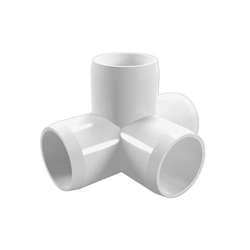 Star PVC 4 Way Reducing Tee, Dia: 63 x 50 mm