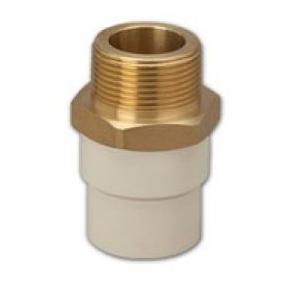 Star UPVC Brass Threaded MTA, Dia: 25 mm