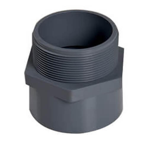 Star PVC Thread Male Adaptor, Dia: 160 mm