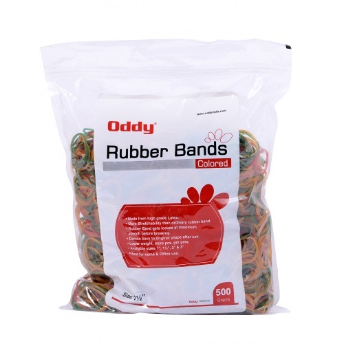 Oddy Rubber Bands RB-500G,Size: 1.5 Inch 500gm