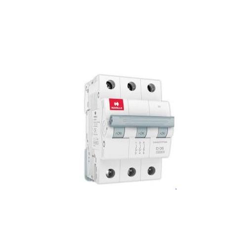 Havells 6A 3P D-Curve AC MCB, DHMGDTPF006