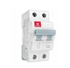 Havells 50A 2P D-Curve AC MCB, DHMGDDPF050