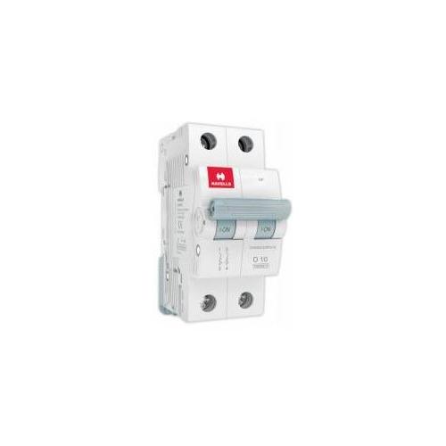 Havells 10A 2P D-Curve AC MCB, DHMGDDPF010