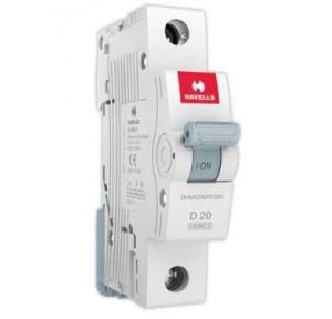 Havells 20A 1P D-Curve AC MCB, DHMGDSPF020