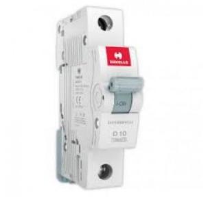 Havells 10A 1P D-Curve AC MCB, DHMGDSPF010