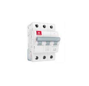 Havells 25A 3P C-Curve AC MCB, DHMGCTPF025