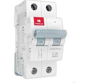 Havells 20A 2P C-Curve AC MCB, DHMGCDPF020