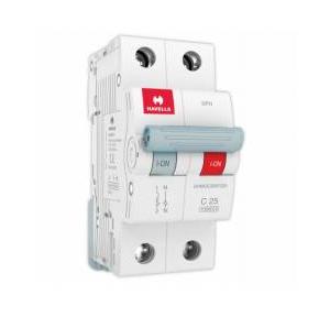 Havells 25A 1P+N C-Curve AC MCB, DHMGCSNF025