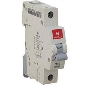 Havells 40A 1P C-Curve AC MCB, DHMGCSPF040