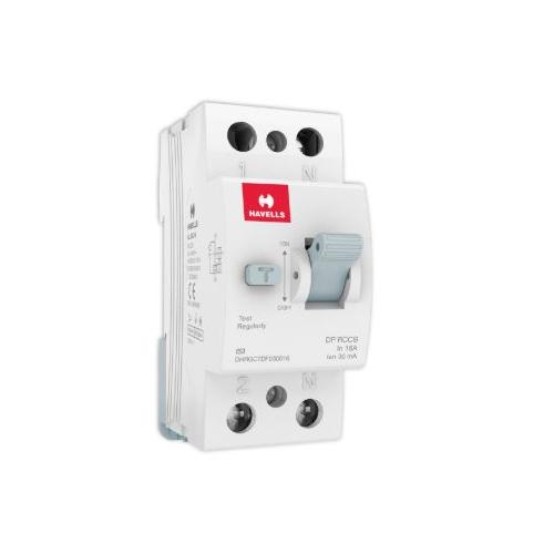 Havells 16A 2P 30mA A Type RCCB, DHRMAMDF030016