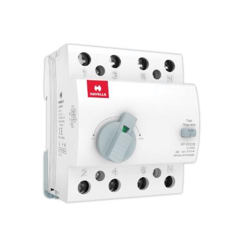 Havells 63A 4P 30mA AC RCCB, DHRGCRFF030063