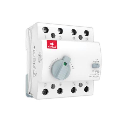 Havells 40A 4P 30mA AC RCCB, DHRGCRFF030040