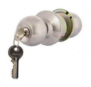 Cylindrical Lock With Key, 60 mm