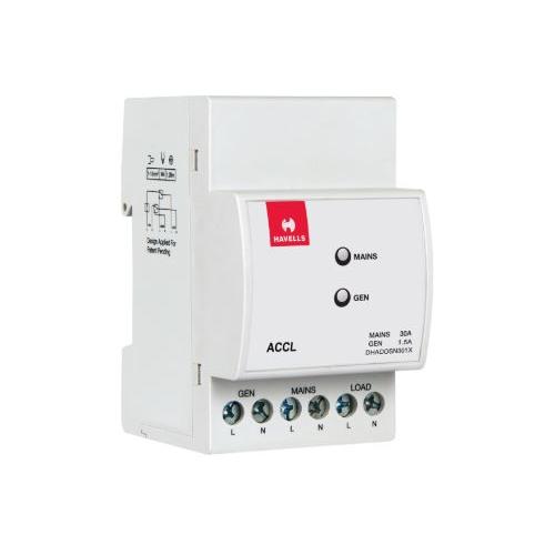 Havells 6A SP+N 3M ACCL Without Gen Start/Stop, DHADOSN3006