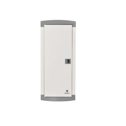 Havells Double Door TPN 12W Distribution Board, DSSDBX0235 (Regal Grey)