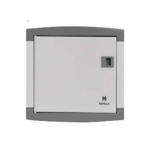 Havells Double Door SPN 16W Distribution Board, DSSDBX0198 (Regal Grey)