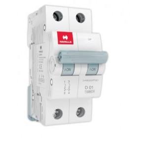 Havells 1A 2P D-Curve AC MCB, DHMGDDPF001