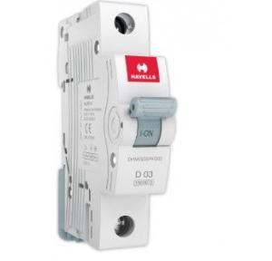 Havells 3A 1P D-Curve AC MCB, DHMGDSPF003