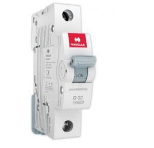 Havells 2A 1P D-Curve AC MCB, DHMGDSPF002