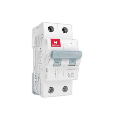 Havells 3A 2P C-Curve AC MCB, DHMGCDPF003