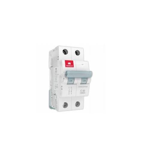 Havells 2A 2P C-Curve AC MCB, DHMGCDPF002