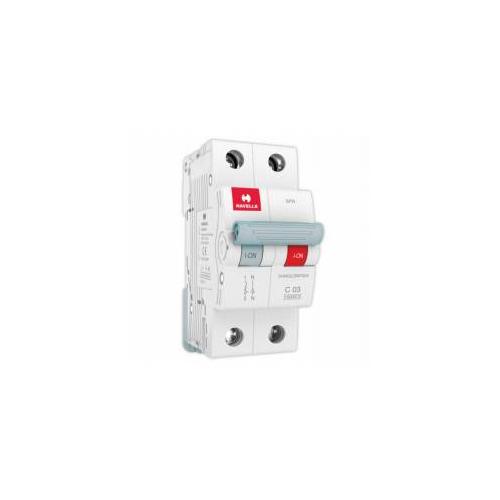 Havells 3A 1P+N C-Curve AC MCB, DHMGCSNF003