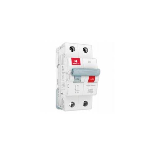 Havells 2A 1P+N C-Curve AC MCB, DHMGCSNF002