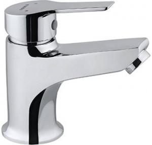 Jaquar Single Lever Basin Mixer APR-ESS-101011B Without Pop-Up Waste With 450mm Long Braided Hoses,