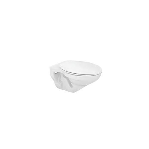 Jaquar ESS Wall Hung WC With PP Soft Close Seat Cover 355 x 500 x 325 mm, MVS-WHT-951S