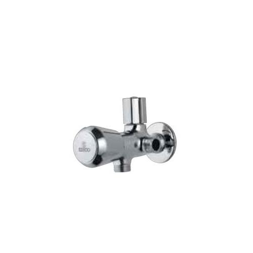 Jaquar Marvel 2-Way Angle Valve With Wall Flange, MQT-ESS-526AKN