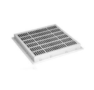 Lyxar S.S Square Main Drain 18x18 Inch, 16004