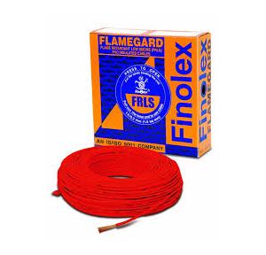 Finolex 6 Sqmm 1 Core FR-LSH Unsheathed Industrial Cables, 45 Mtr (Red)