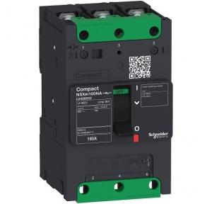 Schneider  Switch-Disconnector With Compression Lug Connectors Compact NSXm 160A 3 Pole, LV426652