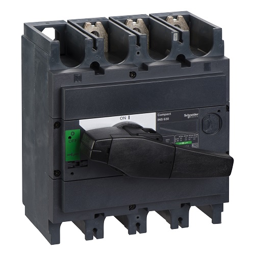 Schneider Interpact Switch Disconnector Compact- INS & INV 630A  3 Pole, 31114